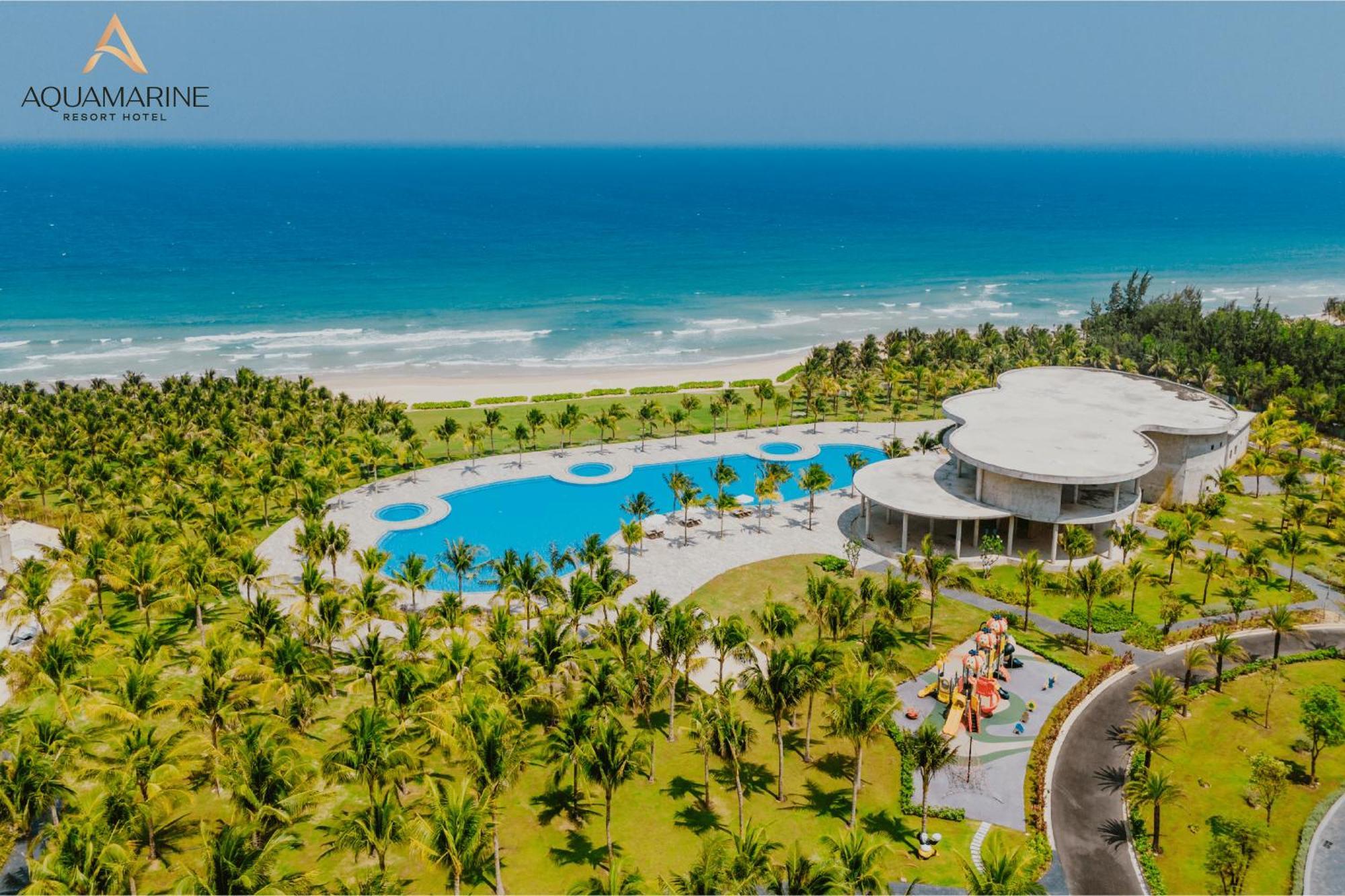 Aquamarine Beachfront Resort & Spa 깜라인 외부 사진