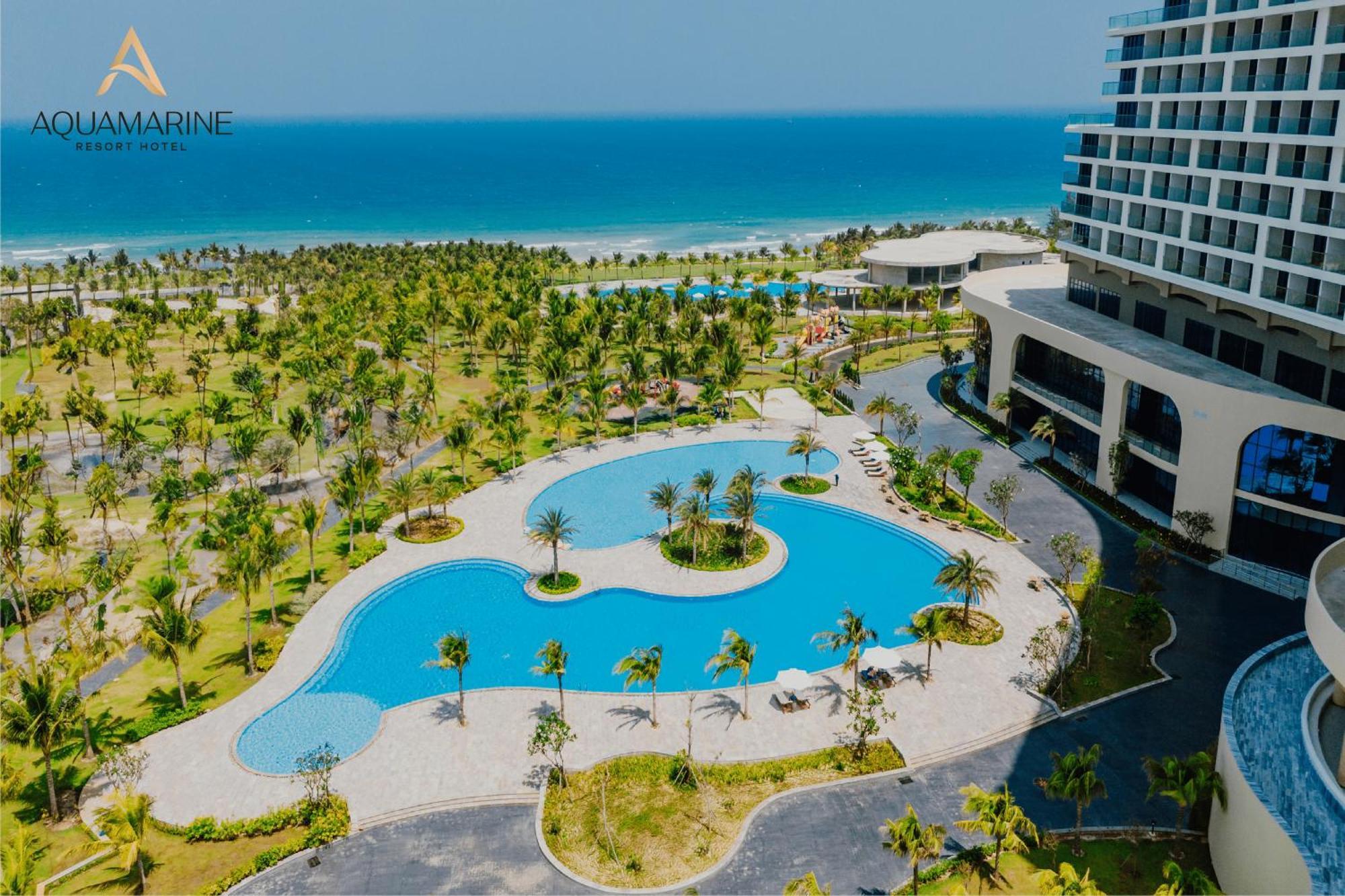 Aquamarine Beachfront Resort & Spa 깜라인 외부 사진
